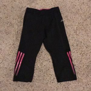 Size Medium Adidas Athletic Capri's